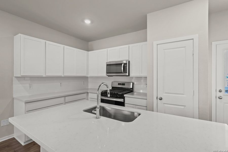 Furnished interior view inside a new home in The Parklands, Schertz (Image 8).