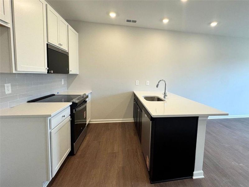 Furnished interior view inside a new home in , Atlanta (Image 5).