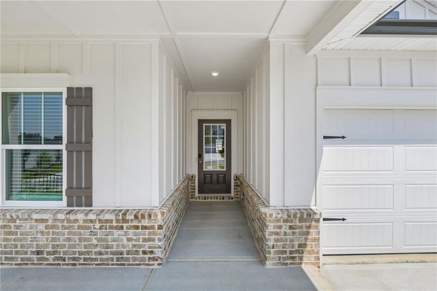 Exterior details and patio area of a home in Preserve at Mountain Creek, Pendergrass (Image 31). Exterior details and patio area of a home in Preserve at Mountain Creek, Pendergrass (Image 31).