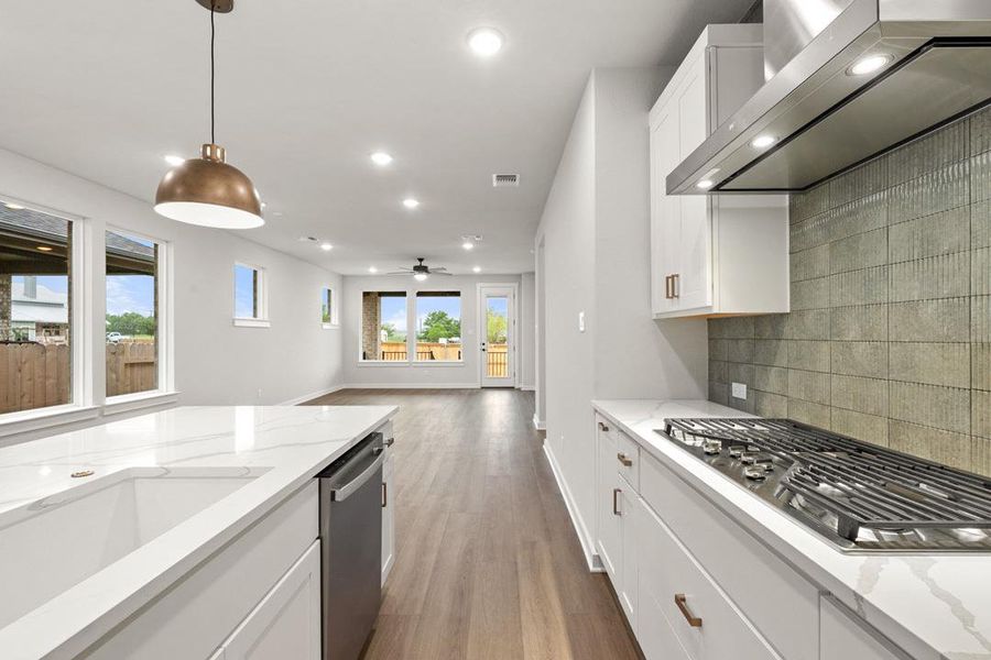 Furnished interior view inside a new home in Flora, Hutto (Image 4).
