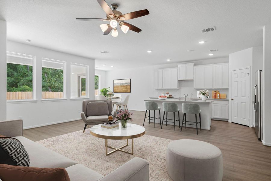 This home boasts a spacious open concept layout that combines the best of modern design and comfort for everyday living. This home boasts a spacious open concept layout that combines the best of modern design and comfort for everyday living.