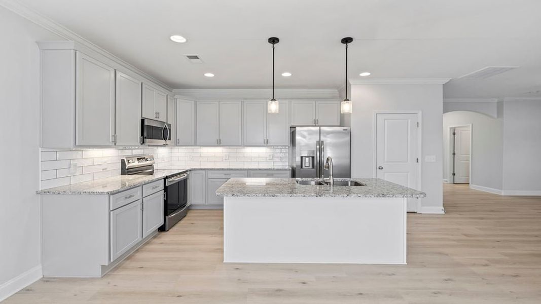 Furnished interior view inside a new home in Rutledge Estates, Woodruff (Image 7).