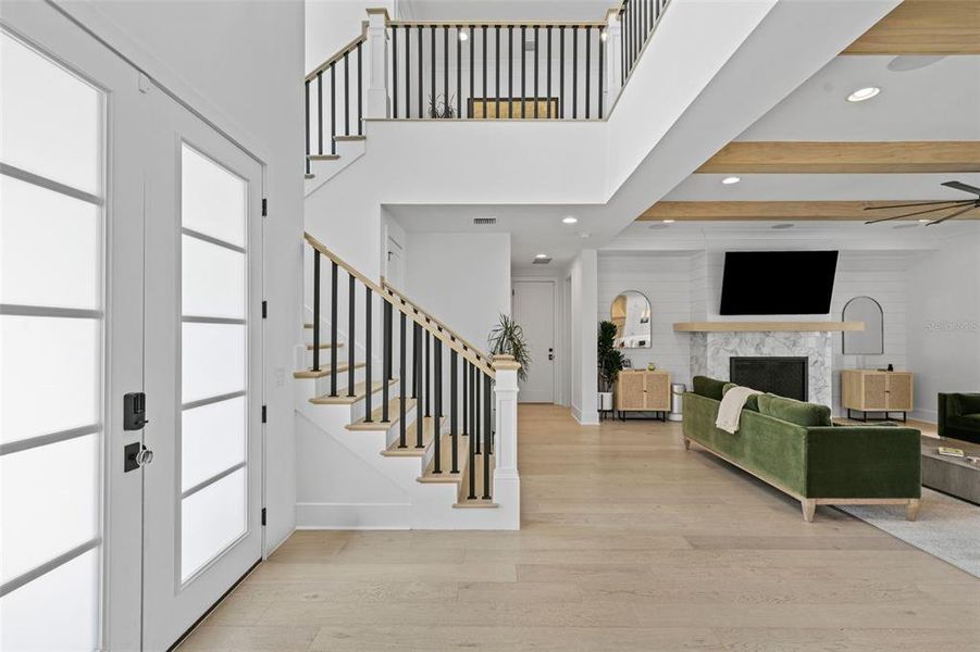 Furnished interior view inside a new home in , Tampa (Image 49).