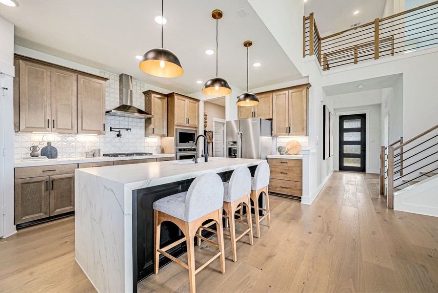 Representative furnished interior of a home built from the Rainier by Pulte Homes in West Cypress Hills, Spicewood (Image 9). Representative furnished interior of a home built from the Rainier by Pulte Homes in West Cypress Hills, Spicewood (Image 9).