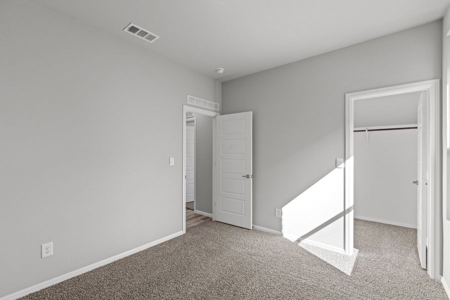 Representative unfurnished interior of a home built from the Tupelo by D.R. Horton in Yukon Ridge, Odessa (Image 24). Representative unfurnished interior of a home built from the Tupelo by D.R. Horton in Yukon Ridge, Odessa (Image 24).
