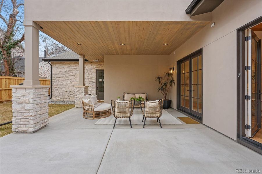 Exterior details and patio area of a home in , Denver (Image 26). Exterior details and patio area of a home in , Denver (Image 26).