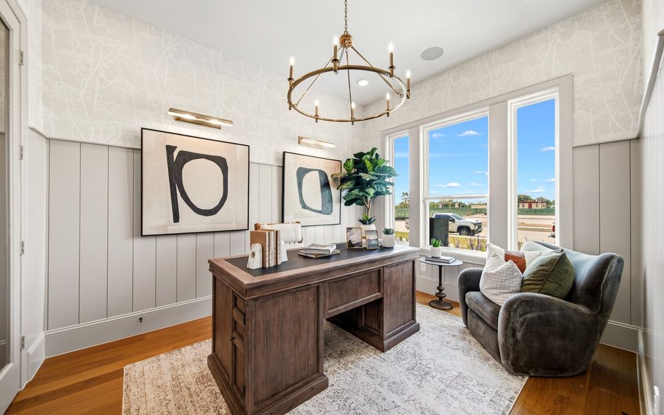 Furnished interior view inside a new home in Midline, Webster (Image 5).