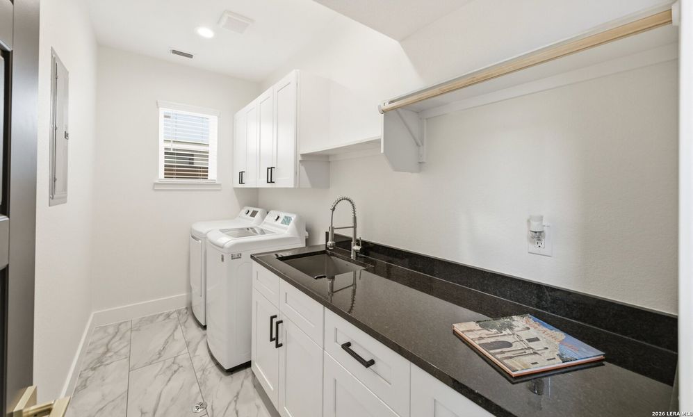 Furnished interior view inside a new home in , San Antonio (Image 31).