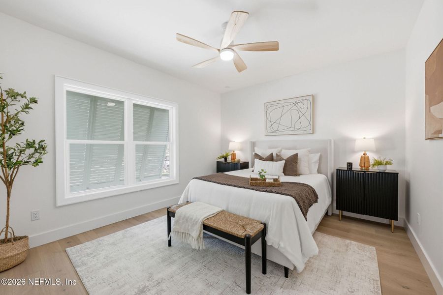 Furnished interior view inside a new home in , Jacksonville Beach (Image 41).