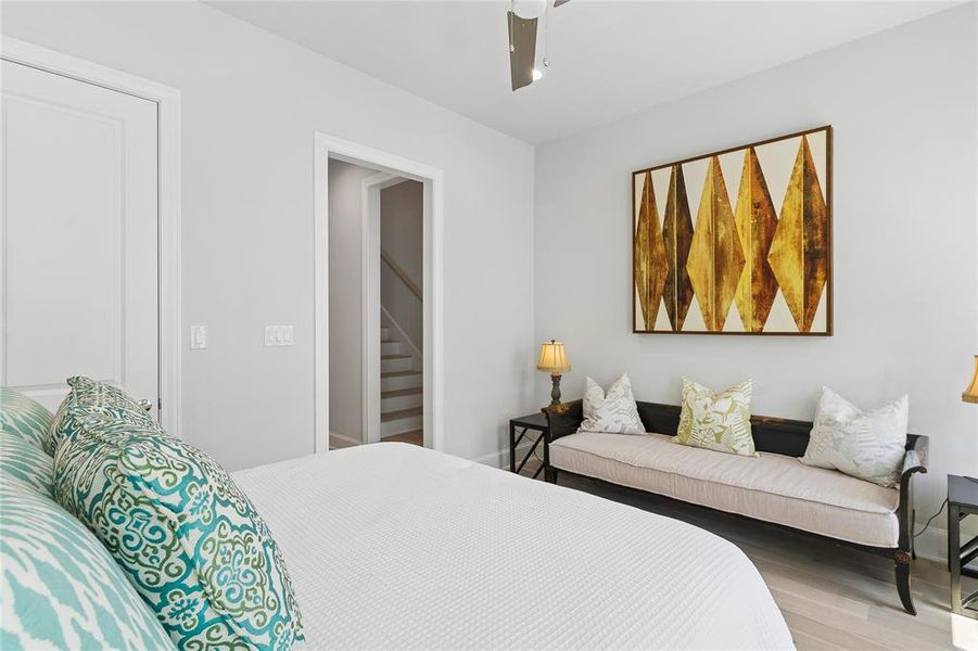Image of model home with similar floorplan.