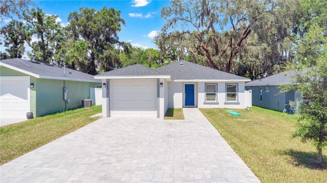 Front exterior of a new home in , Apopka, FL, highlighting curb appeal (Image 2). Front exterior of a new home in , Apopka, FL, highlighting curb appeal (Image 2).