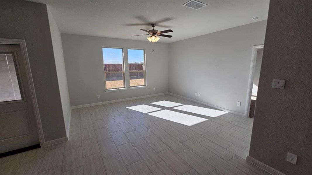 Spacious, unfurnished interior of a new home in Monarch at the Meadows, Ponder (Image 9).