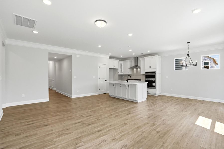 Spacious, unfurnished interior of a new home in Ashton Park, Monroe (Image 12).