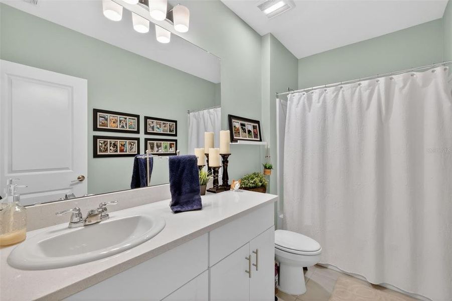 Furnished interior view inside a new home in Liberty Preserve, Leesburg (Image 19).