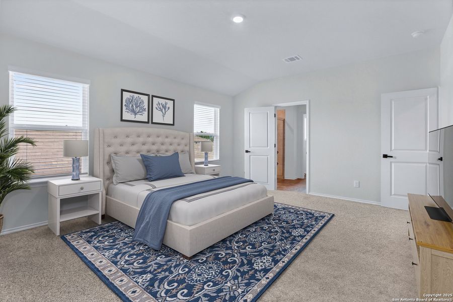 Furnished interior view inside a new home in , San Antonio (Image 12). Furnished interior view inside a new home in , San Antonio (Image 12).