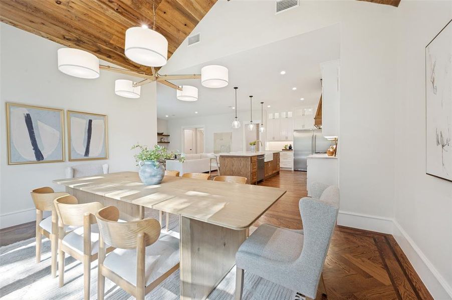 Dining area