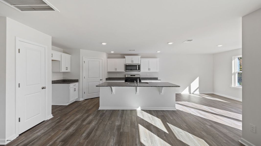 Furnished interior view inside a new home in Cloverdale Hills, Piedmont (Image 5).