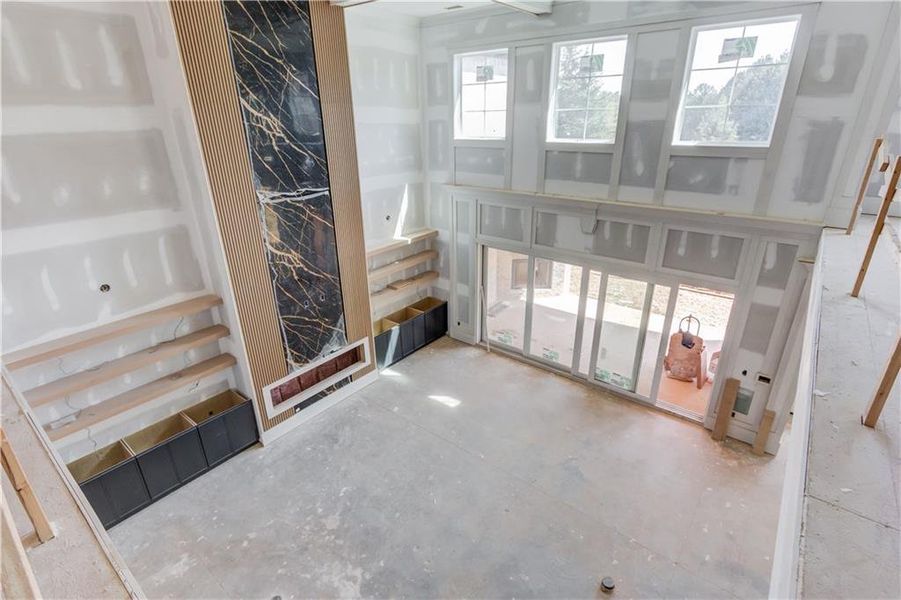 In-progress construction of a new home in , Buford, GA (Image 9).