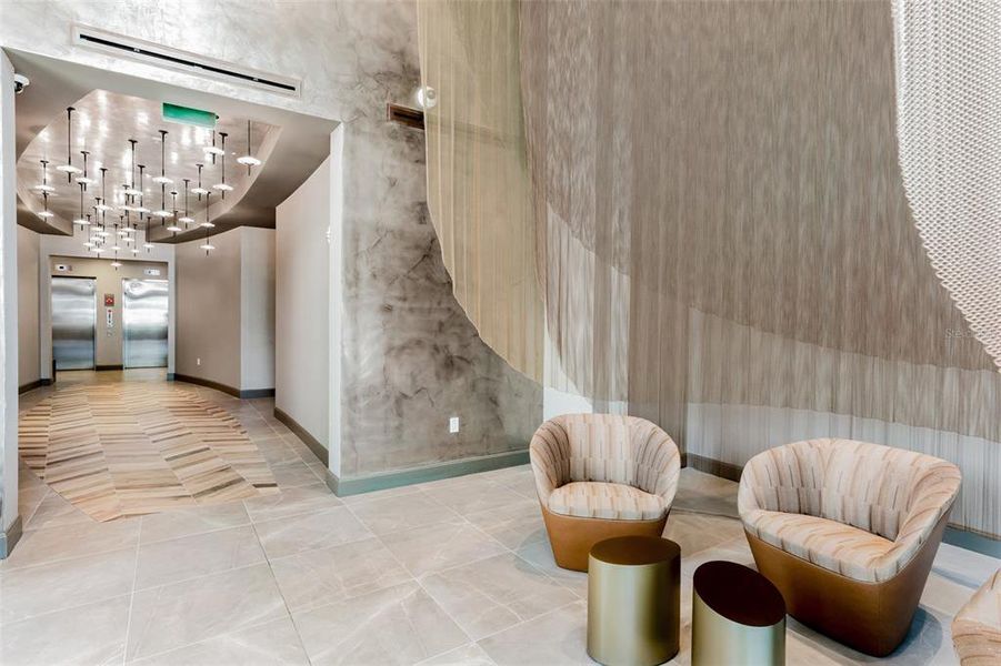 Furnished interior view inside a new home in , St. Petersburg (Image 5).