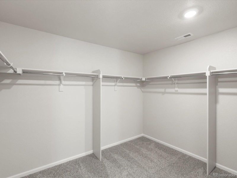 Spacious, unfurnished interior of a new home in Buffalo Highlands: The Flora Collection, Commerce City (Image 23).