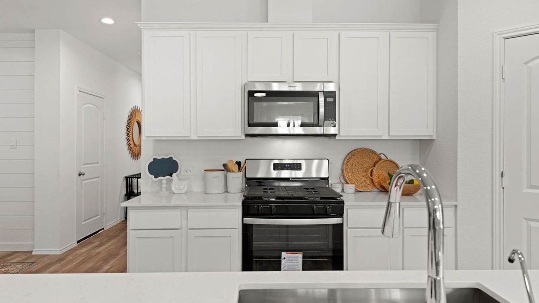 Furnished interior view inside a new home in Porters Mill, New Caney (Image 8).