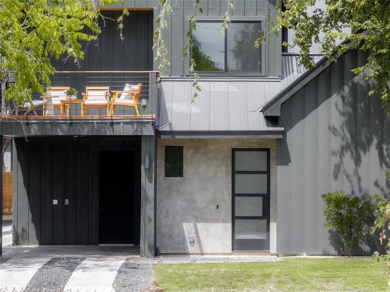 Black encased Pella windows and doors. Carport equipped with 220 Volt and ability for future garage.