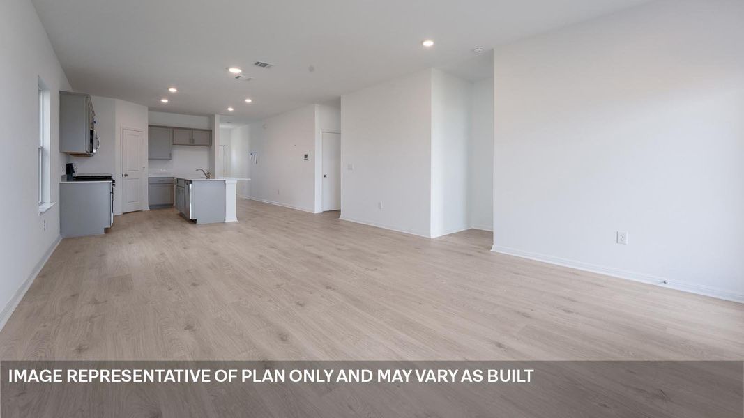 Spacious, unfurnished interior of a new home in Prairie Lakes, Buda (Image 11).