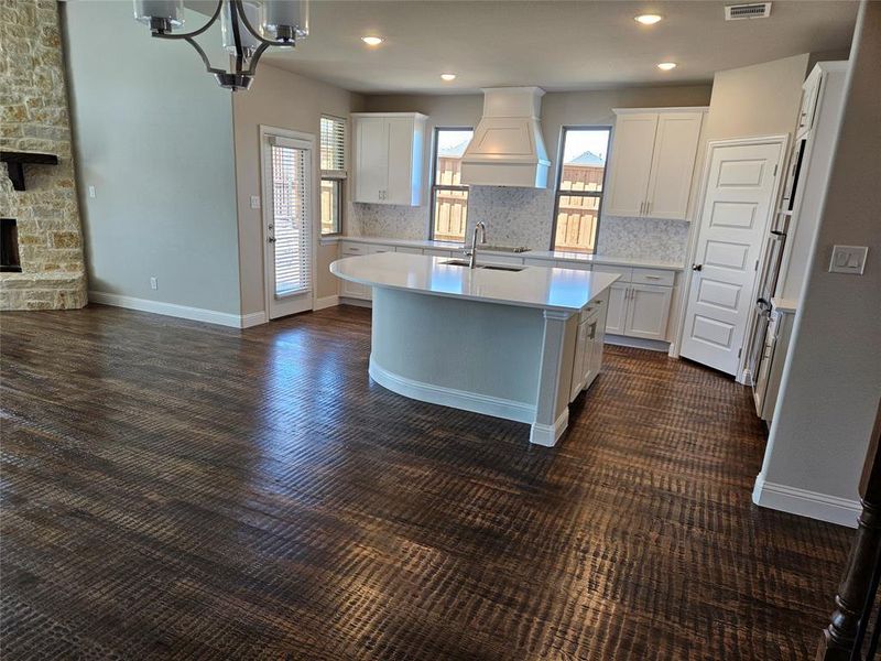 Furnished interior view inside a new home in , Godley (Image 10).