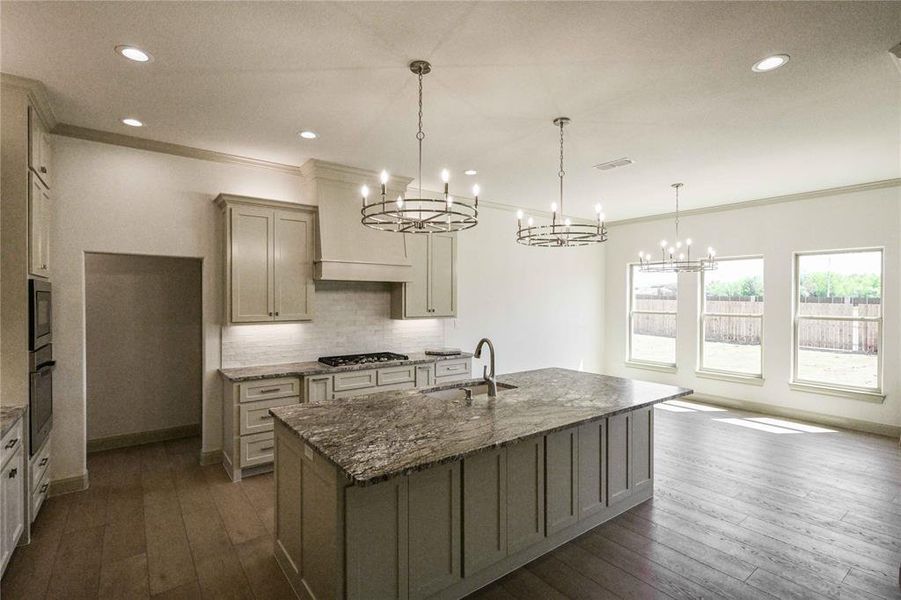 Furnished interior view inside a new home in , Abilene (Image 17).