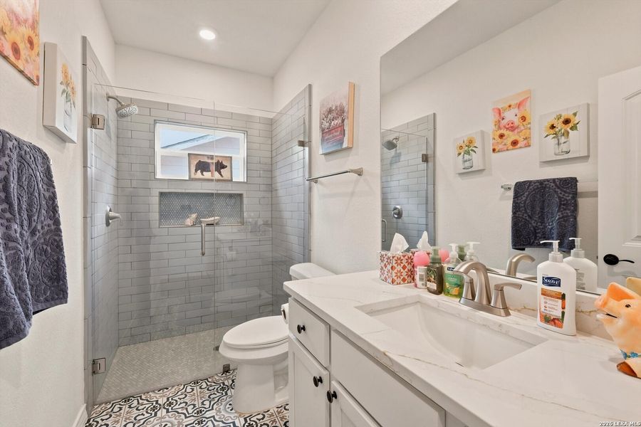 Furnished interior view inside a new home in , San Antonio (Image 19).