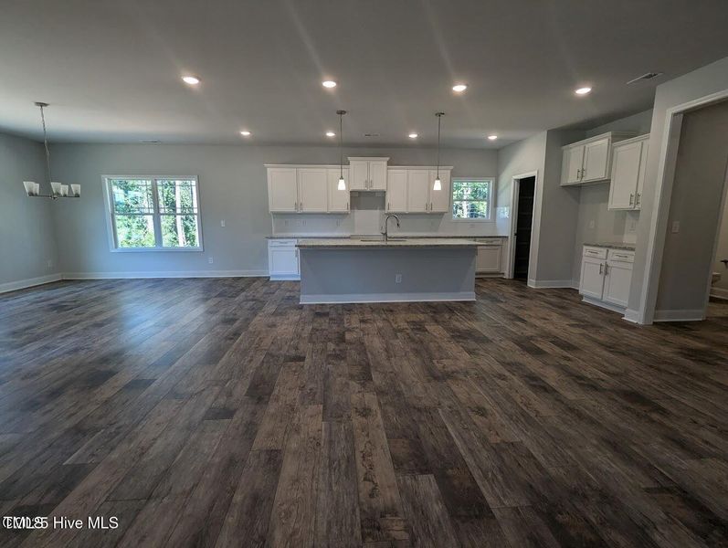 Kitchen-dining view Representation