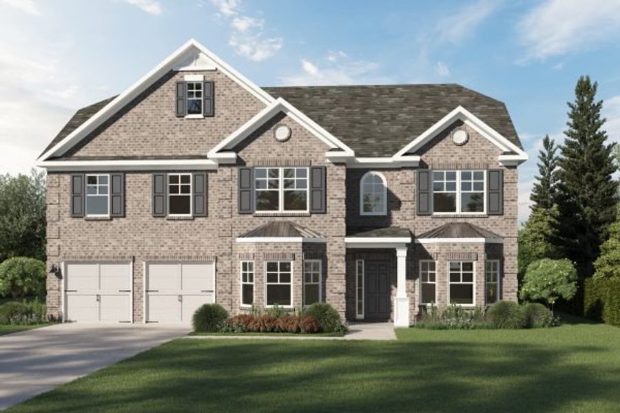 Representative exterior photo of a completed home built from the Reynold by Kerley Family Homes in Walters Creek, Douglasville, GA (Image 6).