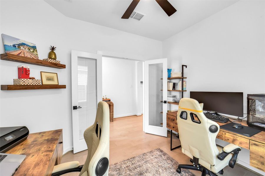 Furnished interior view inside a new home in Elyson 45' & 70', Cypress (Image 19).