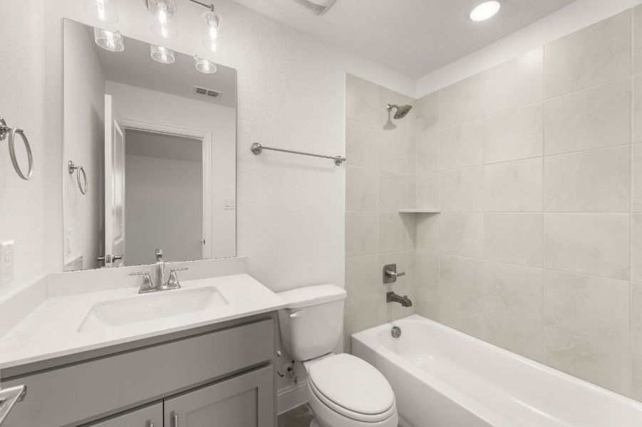 Furnished interior view inside a new home in Legacy Hills, Celina (Image 11).