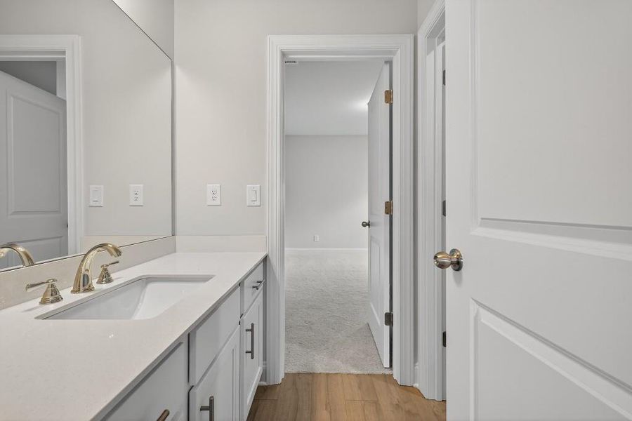 Furnished interior view inside a new home in Hemingway, Flowery Branch (Image 9).