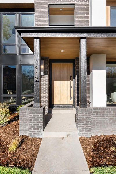 Exterior details and patio area of a home in , Denver (Image 26).