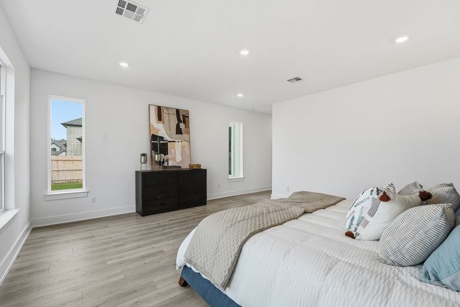 Furnished interior view inside a new home in Santa Rita Ranch, Liberty Hill (Image 6).
