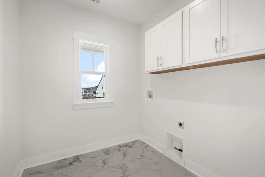 The Dahlia B Laundry Room