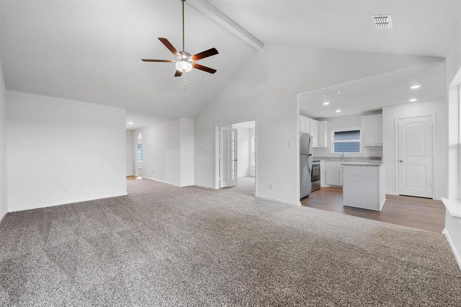 Spacious, unfurnished interior of a new home in Delano Estates, Greenville (Image 4).