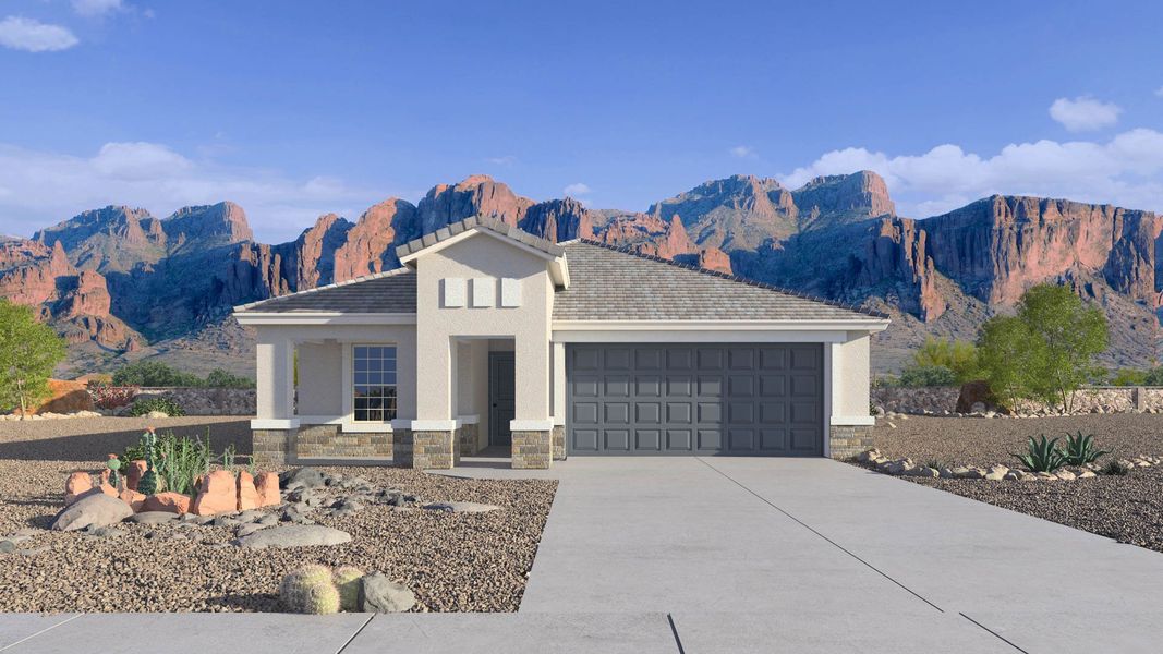 Representative exterior photo of a completed home built from the Hayden by D.R. Horton in Remington, Buckeye, AZ (Image 20). Representative exterior photo of a completed home built from the Hayden by D.R. Horton in Remington, Buckeye, AZ (Image 20).
