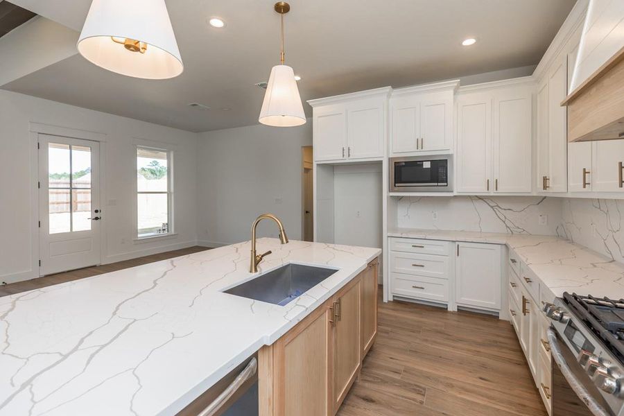 Furnished interior view inside a new home in , Lumberton (Image 11).