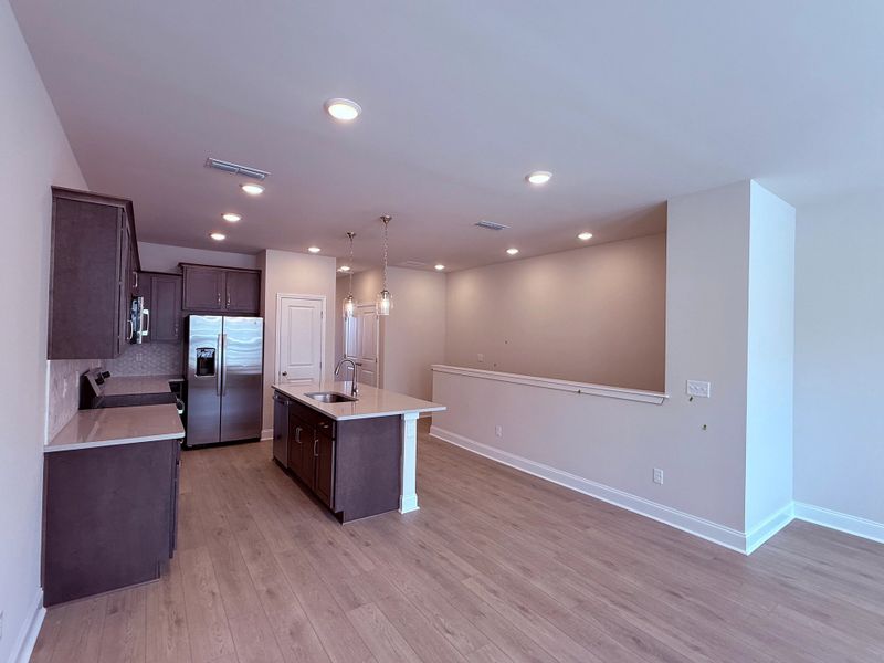 Furnished interior view inside a new home in Promenade at Clari Park, Murfreesboro (Image 3).