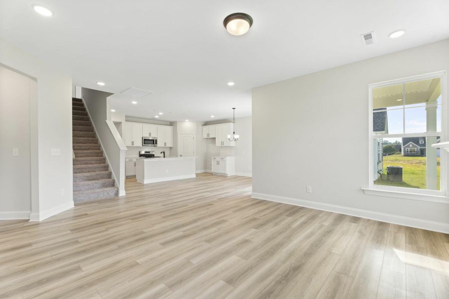 Spacious, unfurnished interior of a new home in Hopewell Garden, Winston-Salem (Image 26). Spacious, unfurnished interior of a new home in Hopewell Garden, Winston-Salem (Image 26).