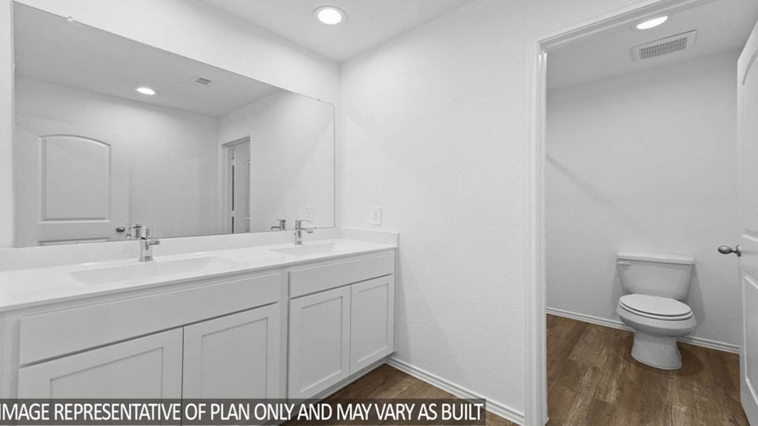 Furnished interior view inside a new home in Williams Reserve East, Conroe (Image 6). Furnished interior view inside a new home in Williams Reserve East, Conroe (Image 6).