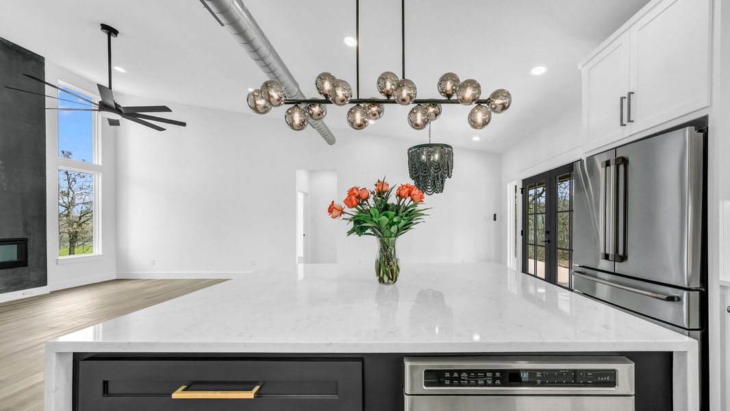 Representative furnished interior of a home built from the Zephyer 2 by Zeal Home Builders in Parallel Pastures, Poolville (Image 11).