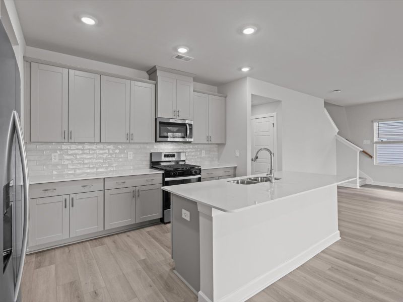 Furnished interior view inside a new home in Wexford Park, Fountain Inn (Image 5).