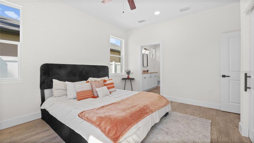 Furnished interior view inside a new home in , Tampa (Image 17).