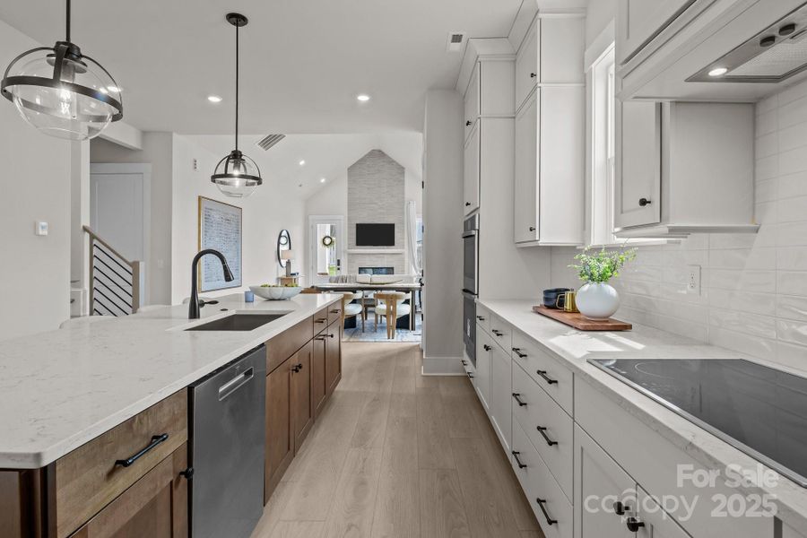 Furnished interior view inside a new home in Lakeside Pointe, Sherrills Ford (Image 14).