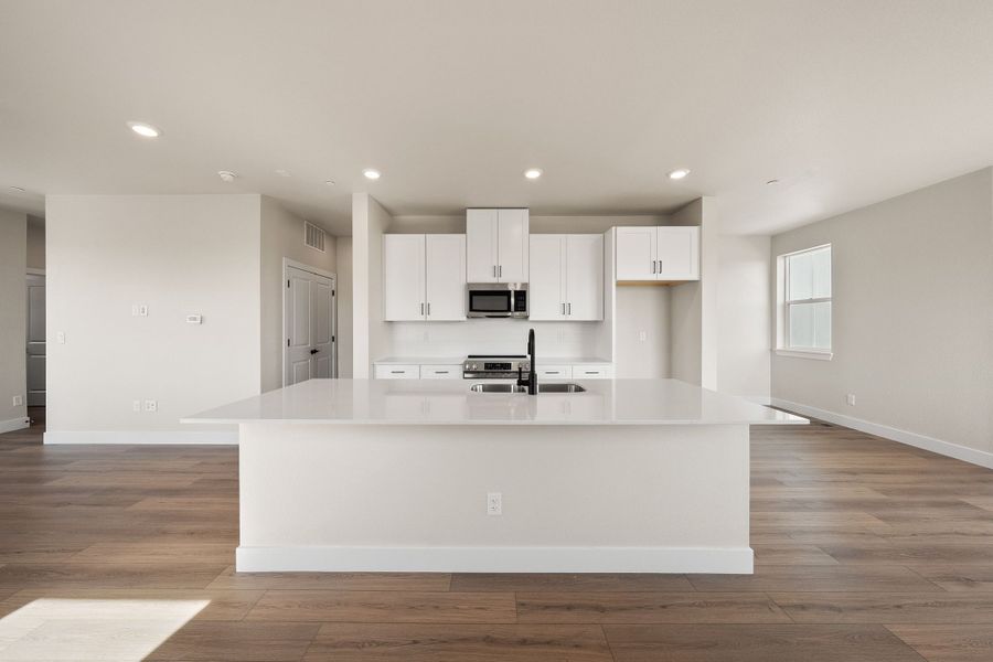 Furnished interior view inside a new home in Berkeley Villas, Denver (Image 5). Furnished interior view inside a new home in Berkeley Villas, Denver (Image 5).
