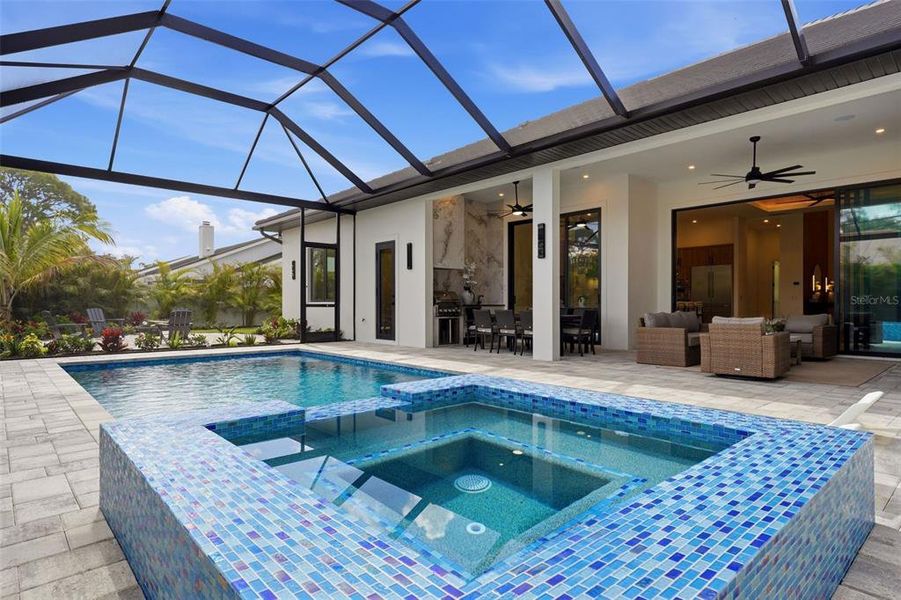 Exterior details and patio area of a home in , Sarasota (Image 33).